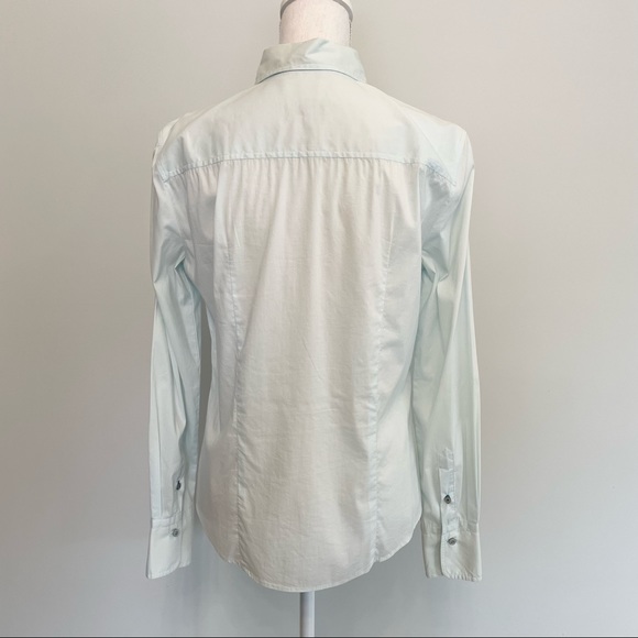 Chiara Laverda Botton Down Blouse | Made In Italy | Euro 46 - Picture 4 of 8